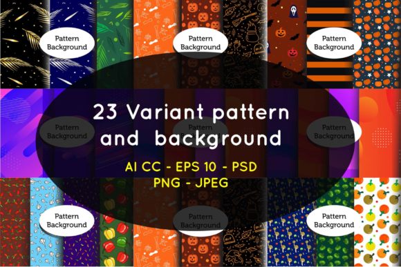 23 All Variant Design Pattern Backgrounds