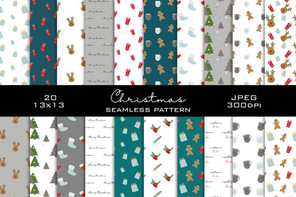 Christmas Seamless Digital Pattern: A Versatile Tool for Holiday Creativity