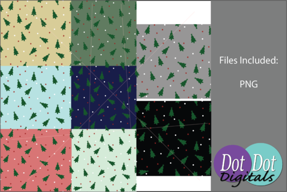 Christmas Tree Seamless Repeat: A Versatile Design for Festive Creations