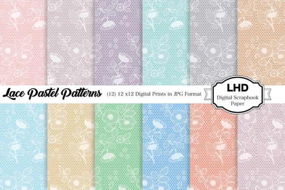 Digital Paper Lace Floral: A Versatile Tool for Creative Projects and Digital Design