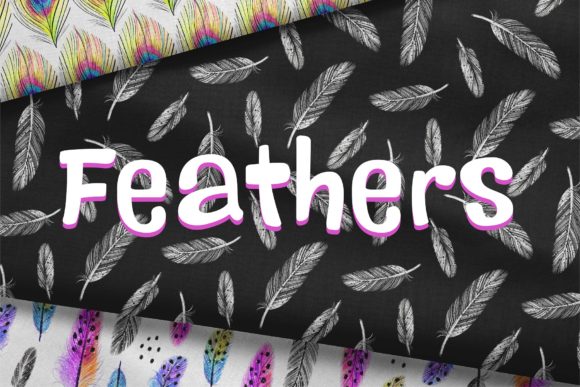 Feathers Pattern Collection: A Versatile Design Resource for Modern Creatives