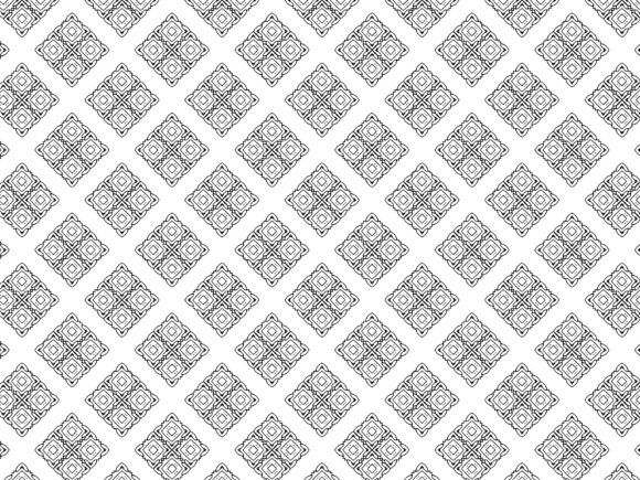 Fractal Pattern Elegant Ornamental
