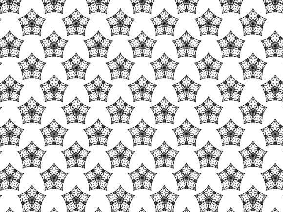 Fractal Pattern Pentagon Background: A Versatile Design Asset