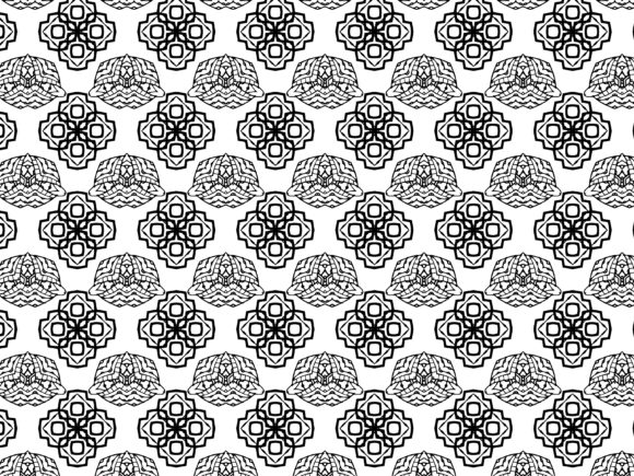 Fractal Pattern Wing Square: A Versatile Design Element for Creative and Practical Applications