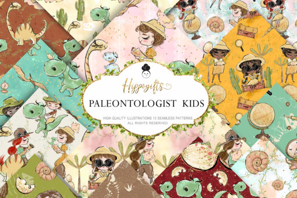 Paleontologist Pattern Dinosaur Pattern: A Creative Guide for Designers and Enthusiasts