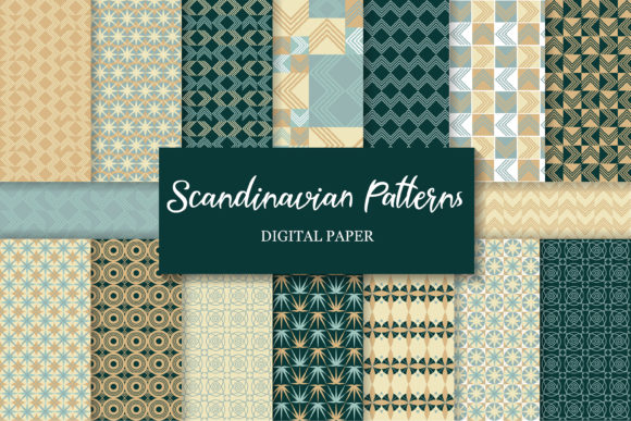 Scandinavian Digital Paper: A Versatile Design Resource for Creative Projects