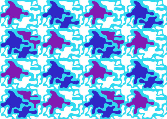 Seamless Pattern Abstract White Purple