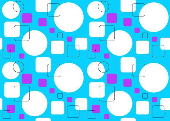 Seamless Pattern Circle Square White: A Versatile Design Solution for Modern Creatives