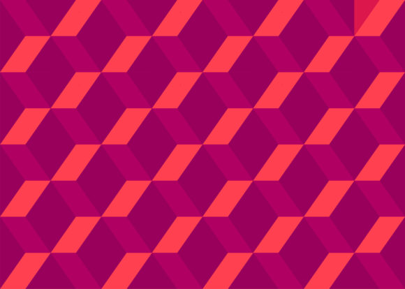 Seamless Pattern Geometric Pink