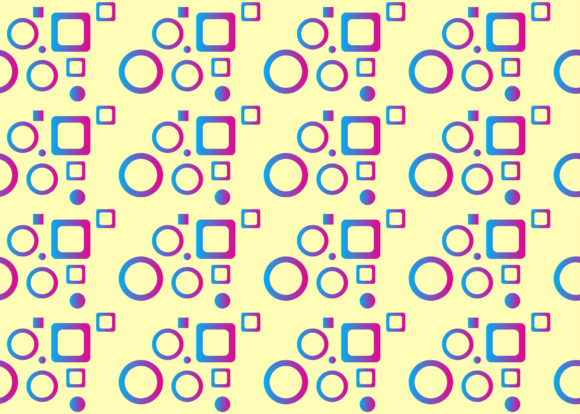 Seamless Pattern Gradient Circle