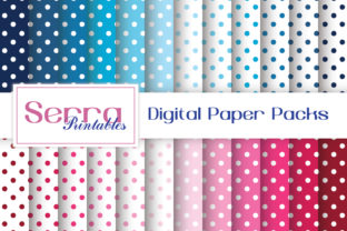 Seamless Polka Dot Digital Paper Pack: A Versatile Tool for Modern Creativity